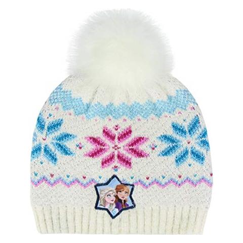Cappello Pompon Frozen 2 Cuffia, Bianco (bianco 31), Taglia Unica Unisex-adulto - Foto 1
