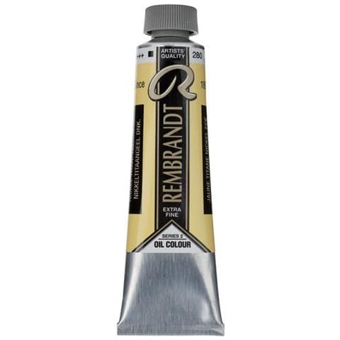 Colore Ad Olio Rembrandt 40 Ml -nickel Titanio Giallo Intenso - Foto 1