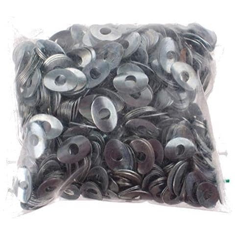 Razze Ovale Piastre 14 g Acciaio Argento 1000 pezzi - Foto 1