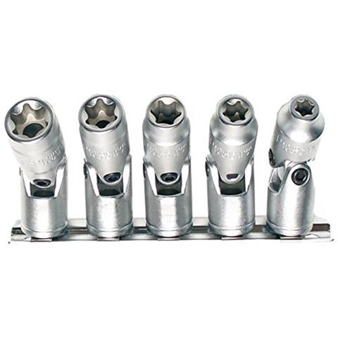 , Set Di Bussole Snodate 3/8"", E 6-8-10-12-14, 04461l - Foto 1