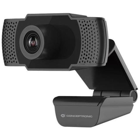 Amdis Webcam 2 Mp 1920 X 1080 Pixel Usb 2.0 Nero - Foto 1