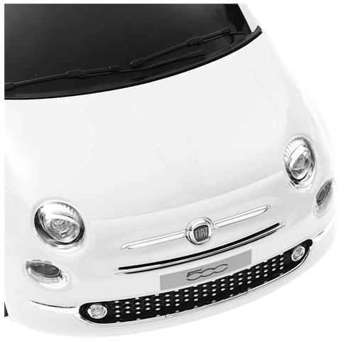 Auto Elettrica Per Bambini Fiat 500 Bianca - Foto 2
