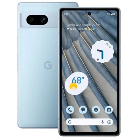 Pixel 7a 5G 128 GB 5G Dual Sim Display 6.1" OLED Slot Nano SD Fotocamera 64 Mpx Android Blu - Foto 1