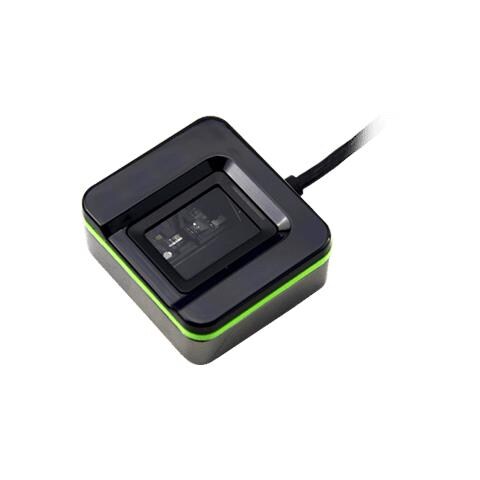 Lettore di Impronte Digitale USB 2.0 Colore Nero / Verde - Foto 1