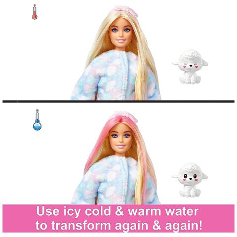 Barbie Cutie Reveal Serie Pigiamini Agnello - Foto 5