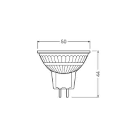 Lampadina Led Ledvance Mr16 Gu5.3 6.5w 621lm 2700k Ip20 36° [lv-4099854047817] - Foto 4