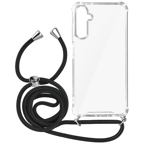 Cover Per Samsung Galaxy A05s Silicone Angoli Bumper Cordino 70 Cm - Foto 1