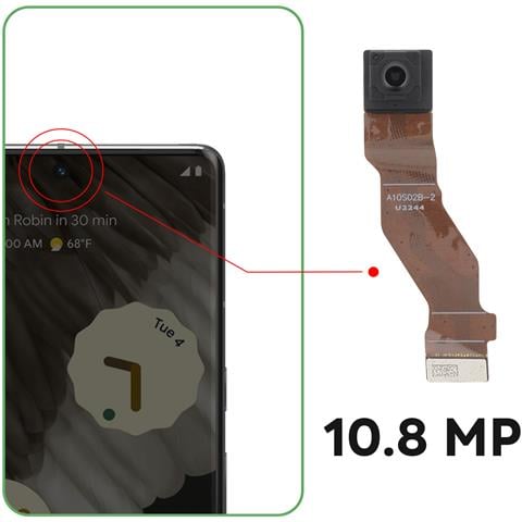 Fotocamera Frontale Per Google Pixel 7 Pro Sensore Selfie 10,8mp - Foto 2