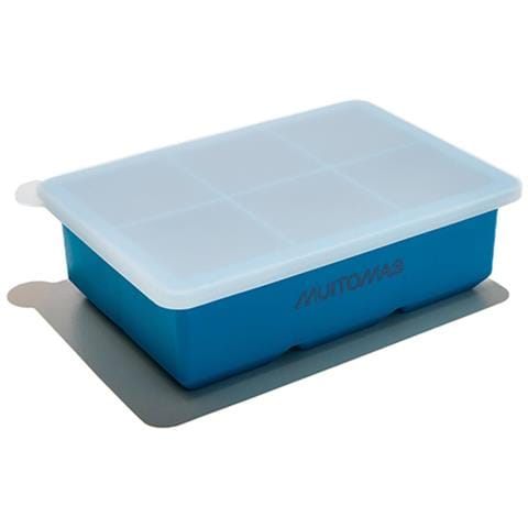 Icecube Tray Silicone Blue - Foto 1