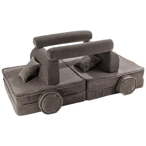 Divano Modulare In Schiuma Per Bambini, Aesthetic, Ecrù - Foto 1