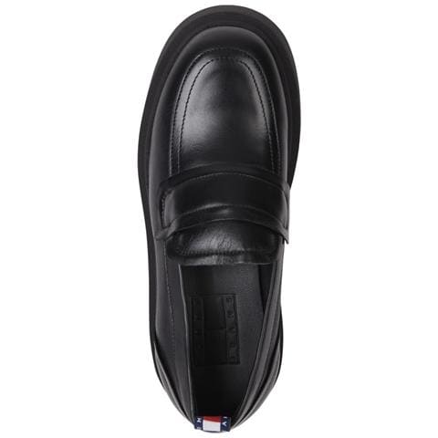 Ava Loafer Mocassino Pelle Scarpe Donna Nero Eu 39, En0en02218 Bds - Foto 3