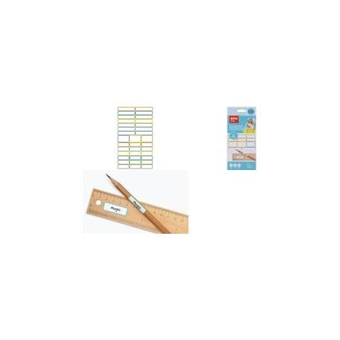 Etichette A Penna Agipa Autoadesive Colori Assortiti In Vinile Con Bordo Colorato Dimensioni Assortite - 1 Pezzo (17808) - Foto 1