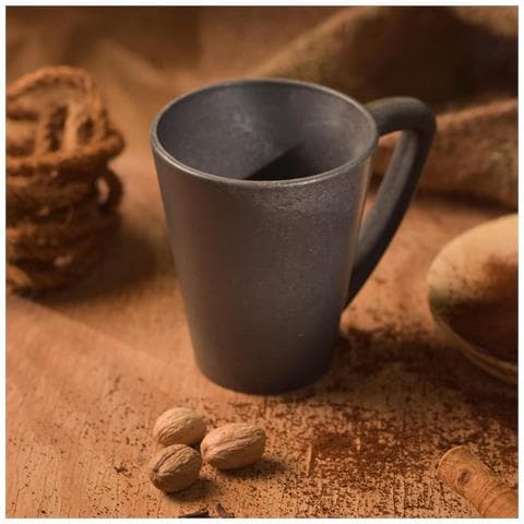 Tazza In Legno Di Pino Nero 200 Ml - Stile Naturale E Unico - Foto 2