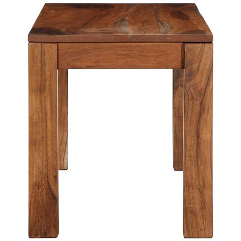 Panca 110 Cm In Legno Massello Di Acacia - Foto 3