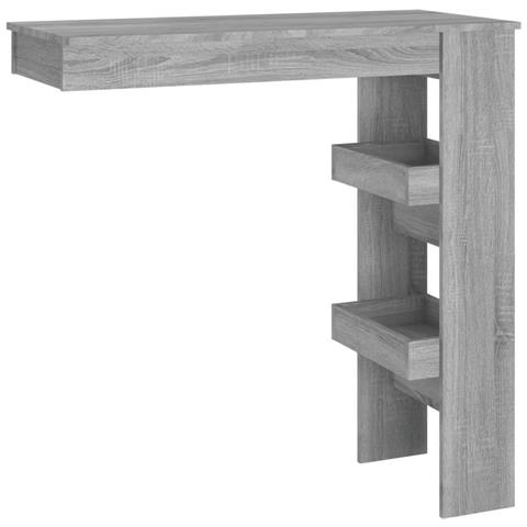 Bancone Da Muro Grigio Sonoma 102x45x103,5 Cm Legno Multistrato - Foto 1