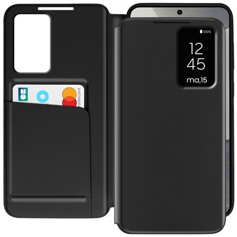 Custodia Finestra Per Samsung Galaxy S25 E S24 Con Porta Carte - Foto 1