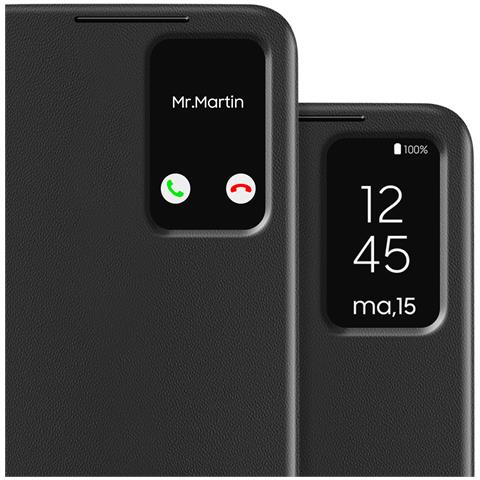 Custodia Finestra Per Samsung Galaxy S25 E S24 Con Porta Carte - Foto 5