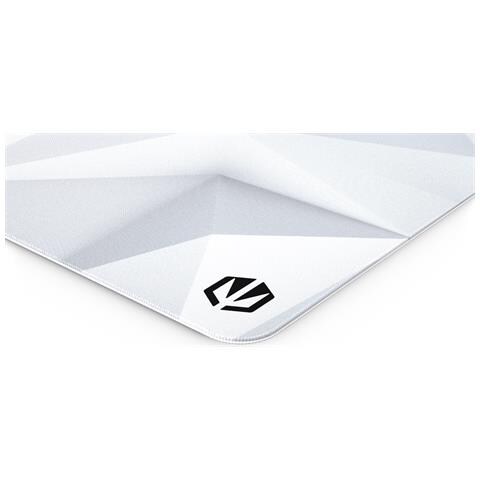 Crystal Onyx White L Tappetino per mouse per gioco da computer Nero, Bianco - Foto 2