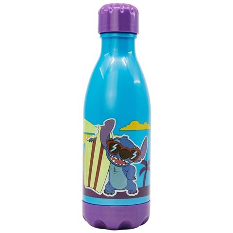Borraccia 560 Ml Per Bambini Con Motivo Spiaggia Di Stitch, Blu - Foto 2