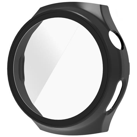 Custodia Per Smartwatch Kpep Con Protezione Schermo In Vetro Temperato - Cover Rigida In Pc Black - Foto 1