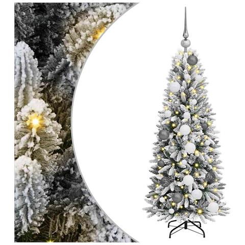 AlberodiNataleartificiale Bianco 120cm PVC - Foto 1