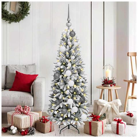 AlberodiNataleartificiale Bianco 120cm PVC - Foto 2