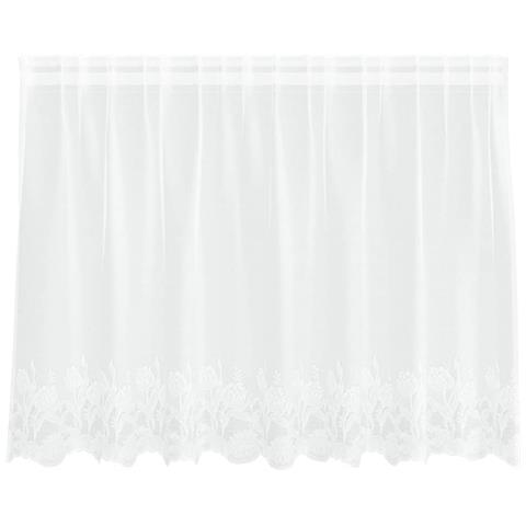 Tende con tende Bianco 500x100cm Poliestere - Foto 1