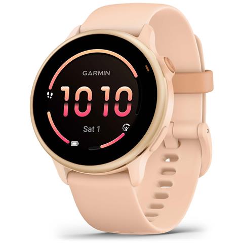 vívoactive 6 3,05 cm (1.2") AMOLED 42 mm Digitale 390 x 390 Pixel Touch screen Rosa Wi-Fi GPS (satellitare) - Foto 1