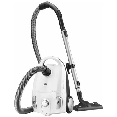 Aspirapolvere Potente A Traino Classic Clean T6601 Bianco Trisa - Foto 1