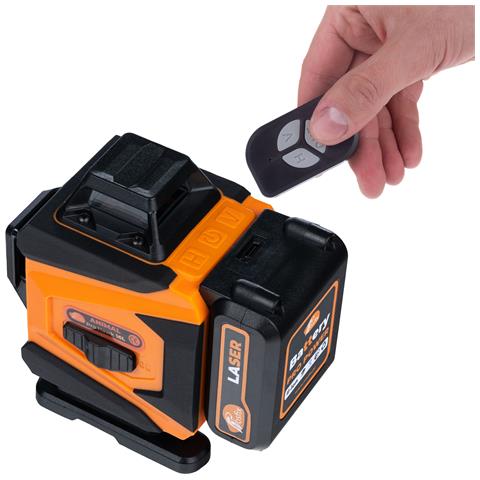 Livella Laser Professionale Animal Pro Hawk Raph 16l - 16 Linee, Ip54, Usb-c | Set Con Telecomando, 2 Batterie Li-ion, Valigetta E Supporti - Foto 2