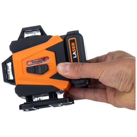 Livella Laser Professionale Animal Pro Hawk Raph 16l - 16 Linee, Ip54, Usb-c | Set Con Telecomando, 2 Batterie Li-ion, Valigetta E Supporti - Foto 8