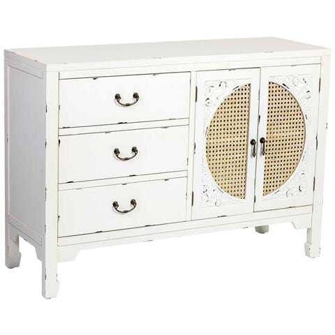 Credenza In Legno Bianco 106x73x36 - Foto 1