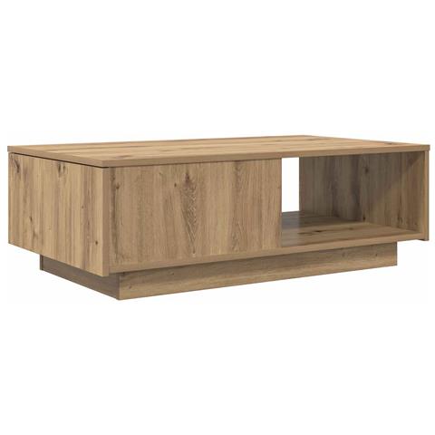 Tavolino da salotto Rovere artigianale 95 x 55 x 31 cm - Foto 1