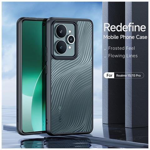 Cover per 15 Pro 5G / 15 5G - TPU+PC, Nero - Foto 2