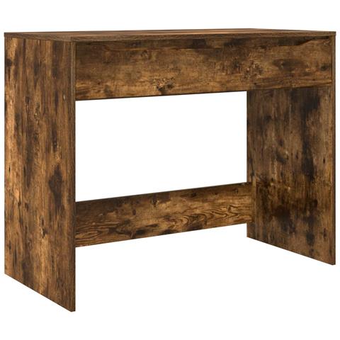 Scrivania con cassetto Quercia Affumicata 100 x 50 x 78 cm - Foto 1