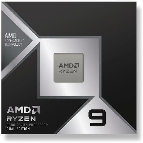 Ryzen 9 9950X3D2 Dual Edition processore 4,3 GHz 192 MB L3 Vassoio - Foto 1