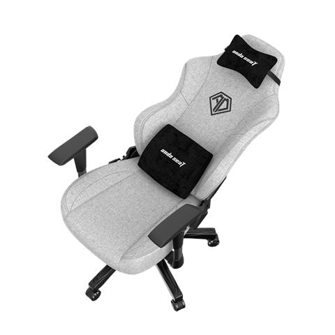 Phantom 3 Sedia da gaming per PC Sedia imbottita tappezzata Grigio - Foto 2
