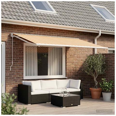 Telo di ricambio per tenda da sole Multicolore 500 × 300 cm - Foto 2