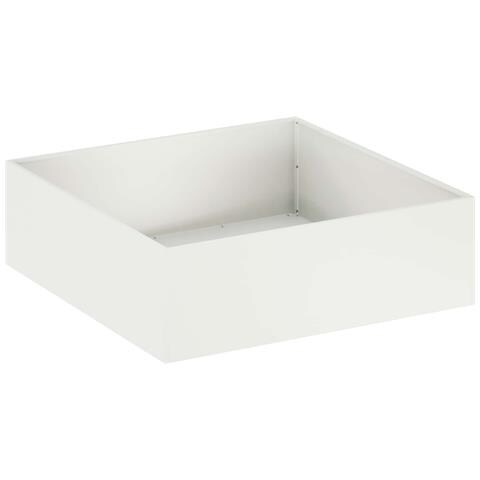 Vaso da giardino Bianco 100 x 100 x 30 cm - Foto 1