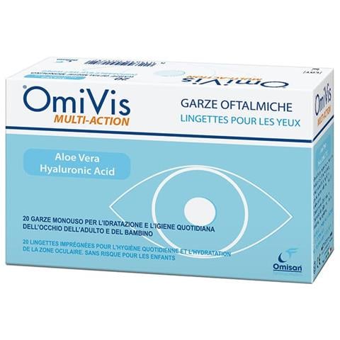 Garze Oftalmiche Omivis 20 Pezzi - Foto 1