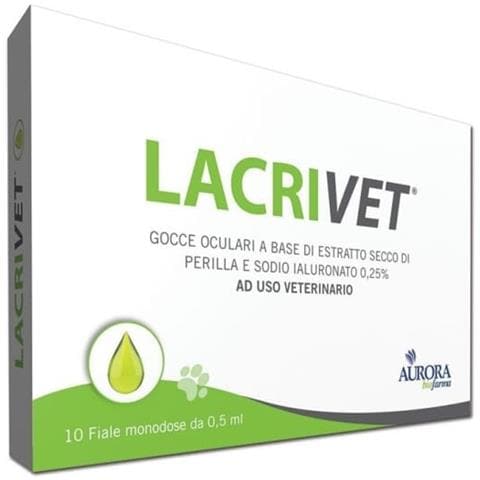 Lacrivet Gocce Oculari Strip 10 Flaconcini 0,5 ml - Foto 1