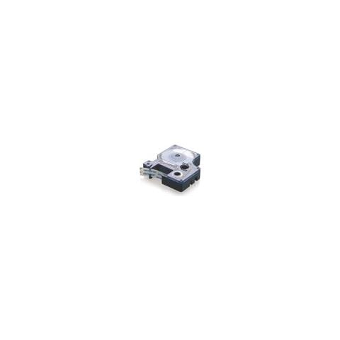 Nastro in Poliestere per Etichettatrice Formato 12 mm x 5.5 m Nero e Bianco - Foto 2