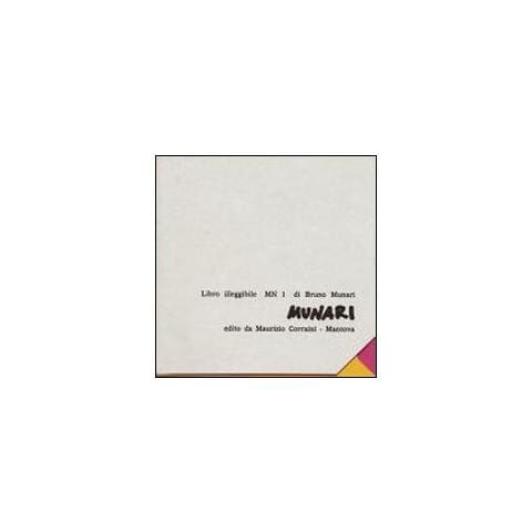 Bruno Munari - Libro illeggibile «MN 1» - Foto 1
