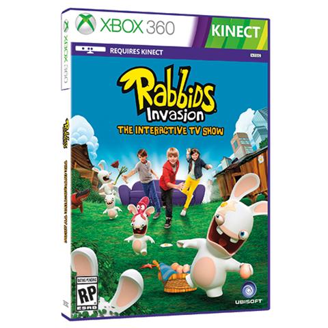 X360 - Rabbids Invasion - The Interactive Show (Kinect)  - Foto 1