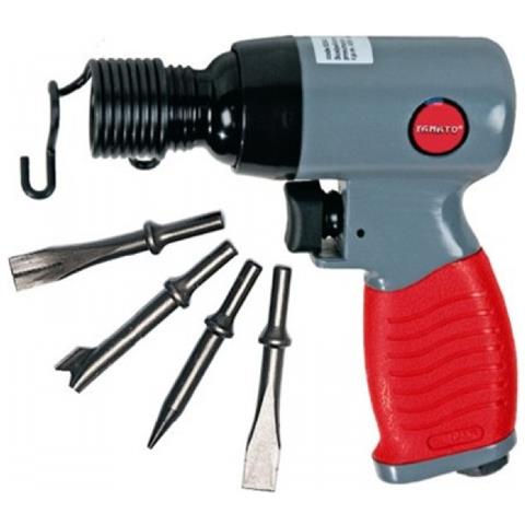 Scalpellatore pneumatico ad aria compressa kit con 4 scalpelli - Foto 6
