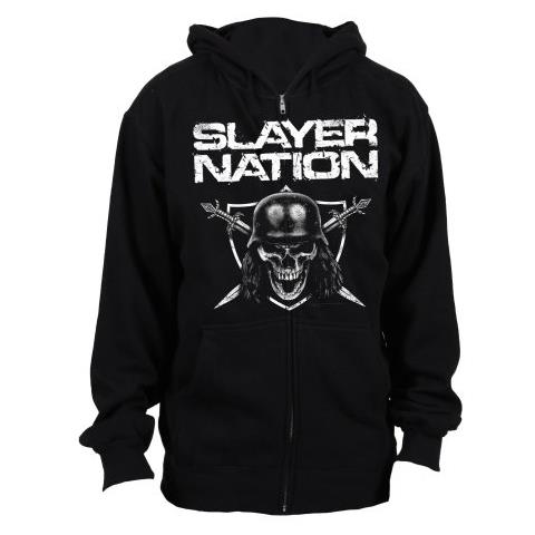 Slayer - Slayer Nation (Felpa Con Cappuccio Unisex Tg. XL)  - Foto 1