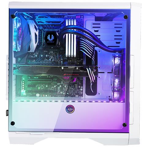 Case Enso Midi Tower ATX / Micro-ATX / Mini-ITX / EATX 2 Porte USB 3.0 Colore Bianco - Foto 16