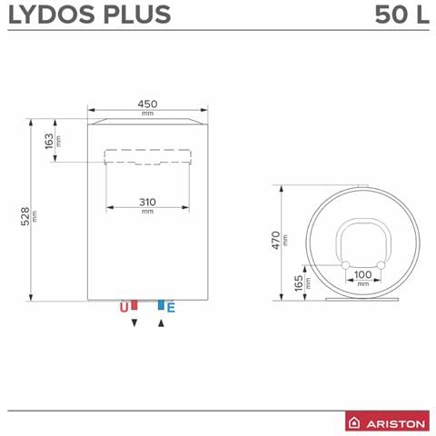 Scaldabagno Elettirco Ad Accumolo Lydos Plus 50 L - Foto 6