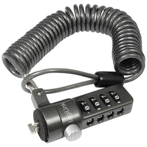 Nbs004 Cavo Di Sicurezza Nero 1,8 M - Foto 1