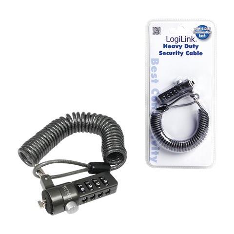 Nbs004 Cavo Di Sicurezza Nero 1,8 M - Foto 4